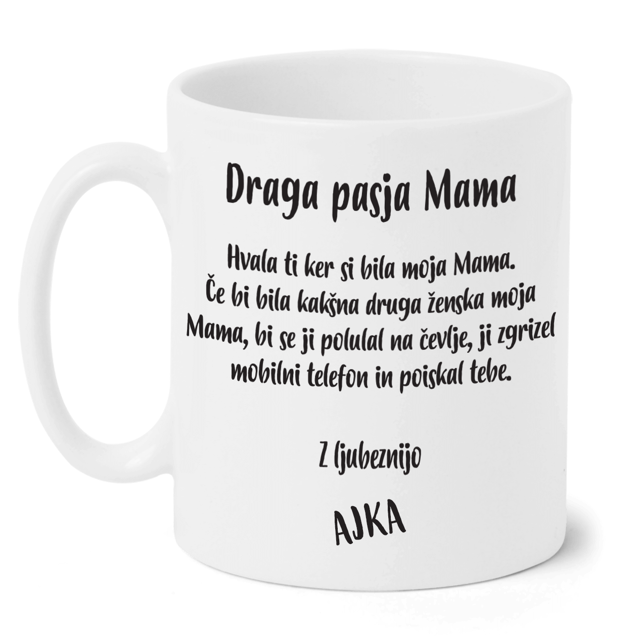 Personalizirana skodelica - Draga pasja mama