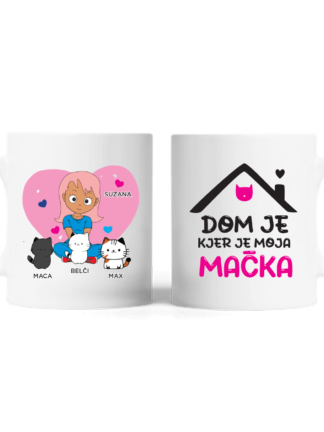 Personalizirana skodelica - Mačja mama