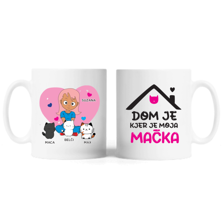 Personalizirana skodelica - Mačja mama