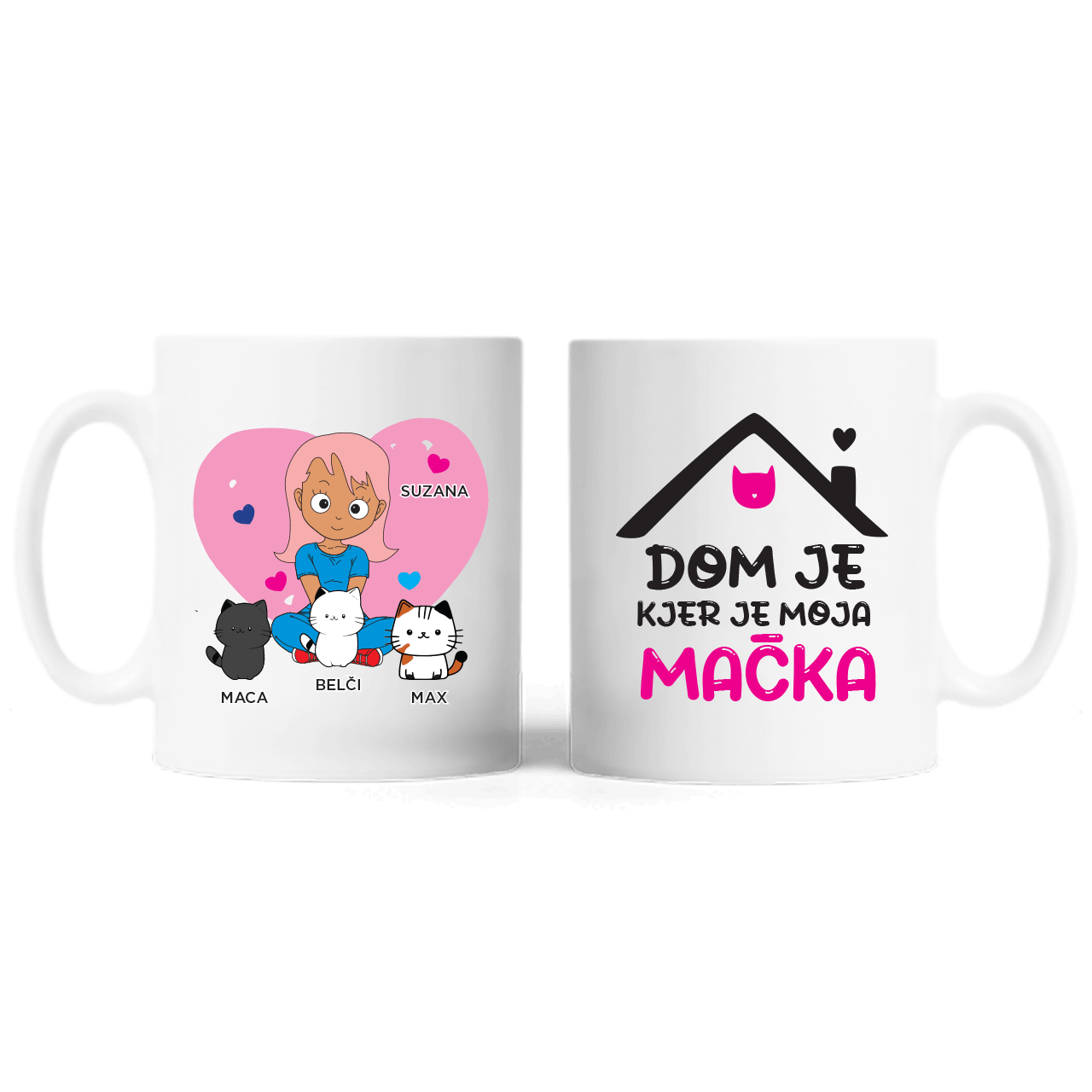 Personalizirana skodelica - Mačja mama