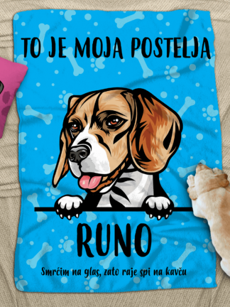 Personalizirana odeja - Pes