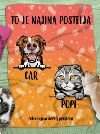 Personalizirana odeja - Domače živali