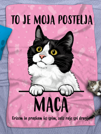 Personalizirana odeja - Mačka