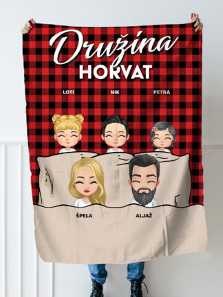 Personalizirana odeja - Družina