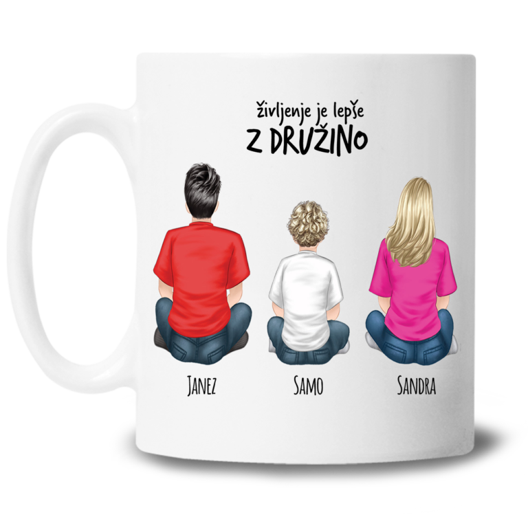 Personalizirana skodelica - Požirek z vašimi najdražjimi