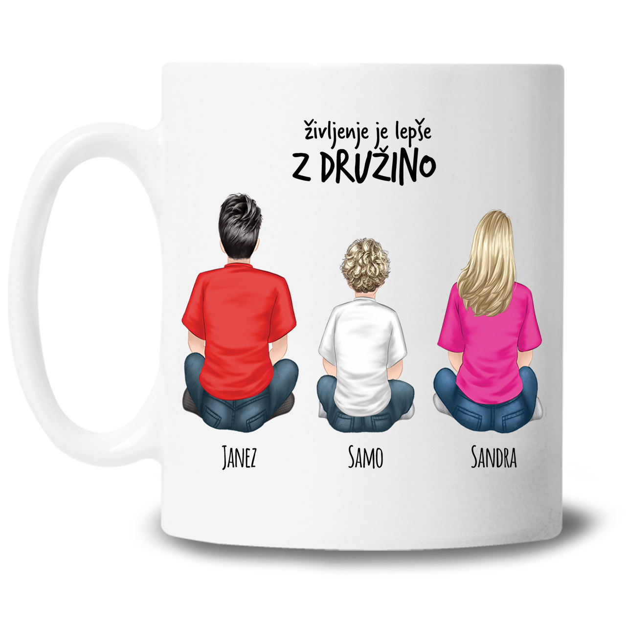 Personalizirana skodelica - Požirek z vašimi najdražjimi