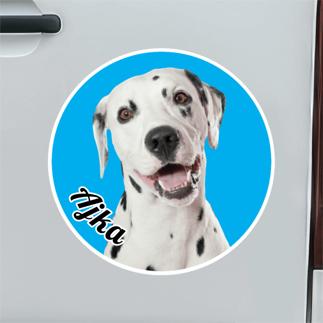 Personalizirana nalepka - Ljubljenček v avtu