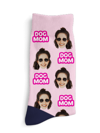 Personalizirane nogavice - Dog mom
