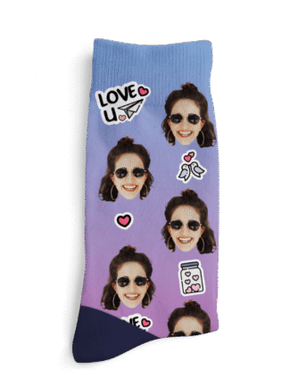 Personalizirane nogavice - Love U