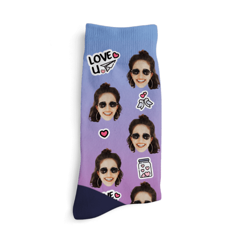 Personalizirane nogavice - Love U