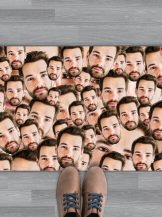 Personaliziran predpražnik - Razmetane face
