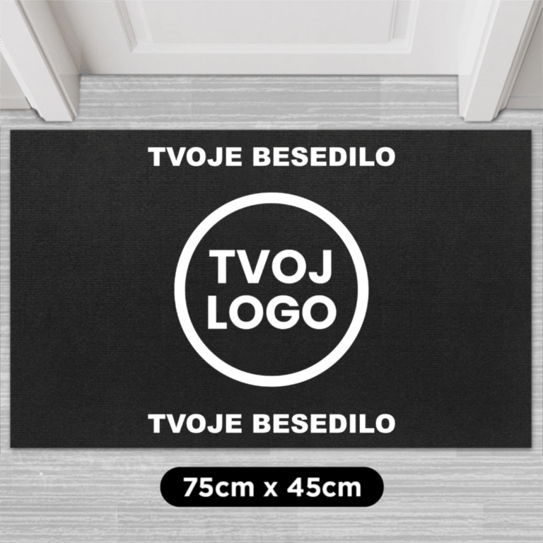 Personaliziran predpražnik s tvojim logotipom