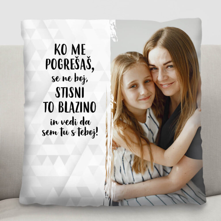 Personalizirana blazina - Posebna vez