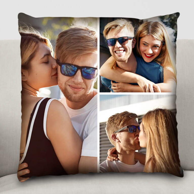 Personalizirana foto kolaž blazina