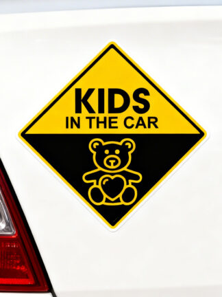 Nalepka - Kids in the car (15×15 cm)