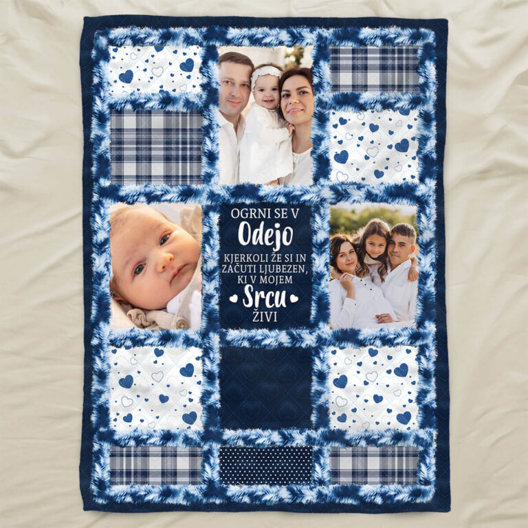 Personalizirana odeja - Fotografije in spomini