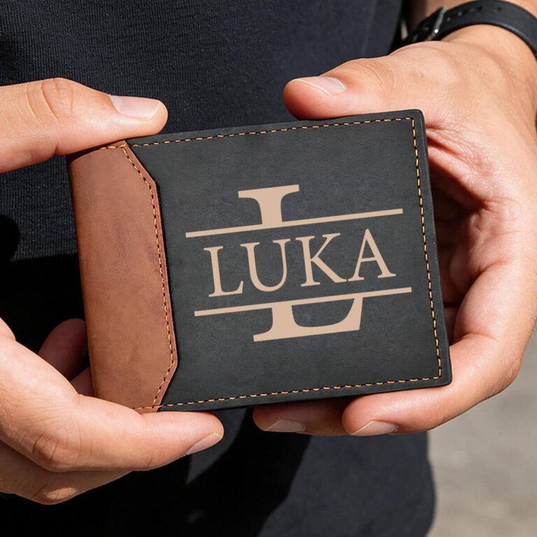 Personalizirana moška denarnica z imenom
